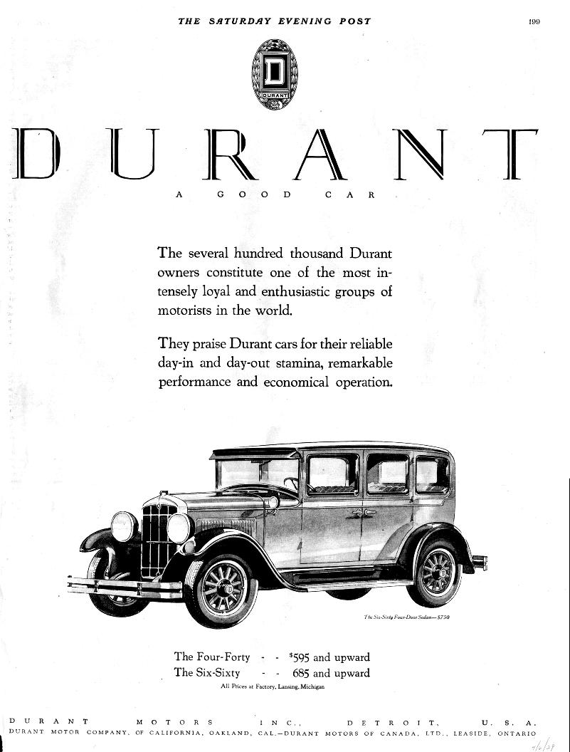 1929 Durant Ad02